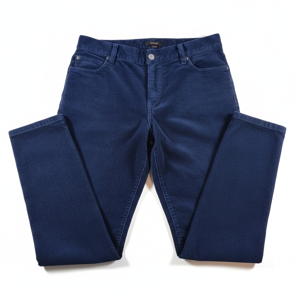 Quince Mens Organic Stretch Corduroy 5-Pocket Pants Deep Navy 30x30 Preppy